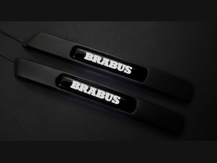 Fiberglass Brabus Widestar LED Fenders Side Insertions for Mercedes-Benz G-Class W463 2pcs Set